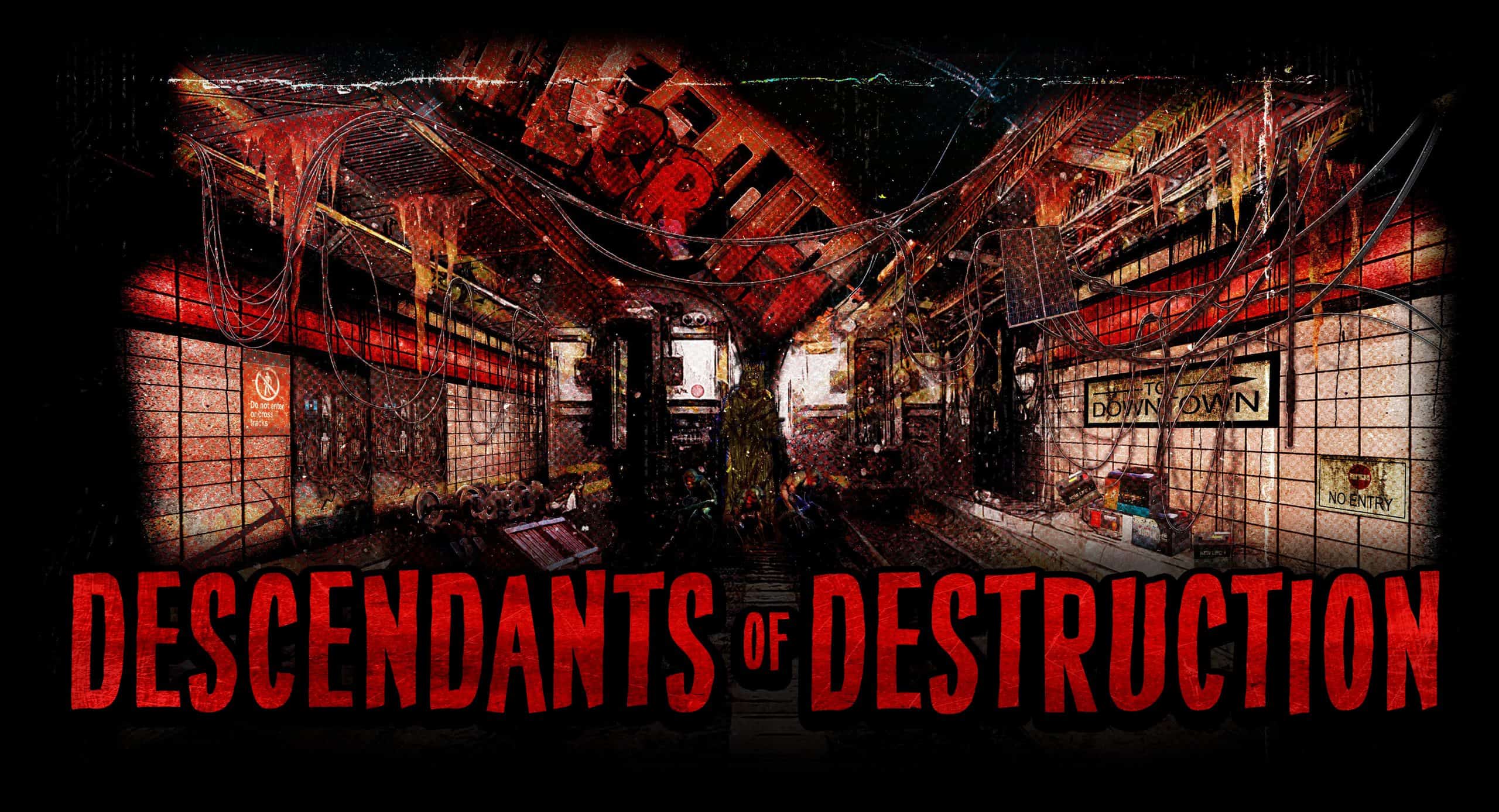 Descendants of Destruction at Halloween Horror Nights 2022 key art